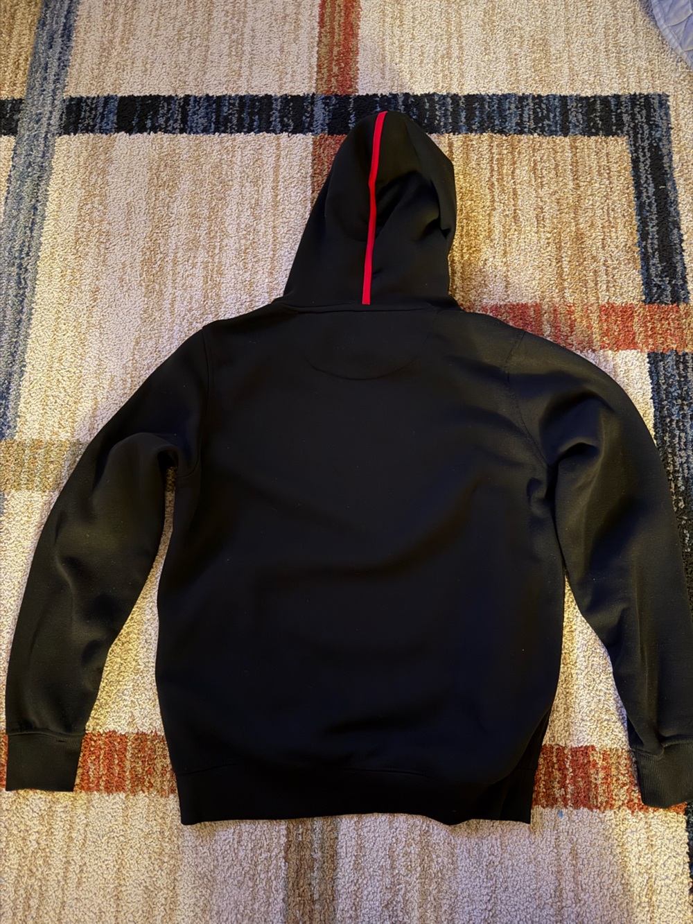 NFL San Francisco 49ers Black and Red Pullover Hoodie - Picture 2 of 2